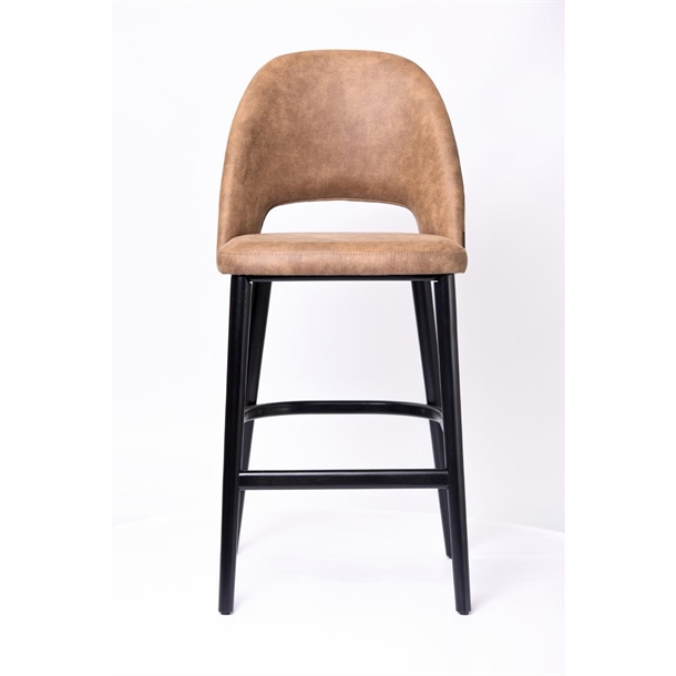 Furnlink Durafurn Semifreddo Stool Mocha (2 Pack)