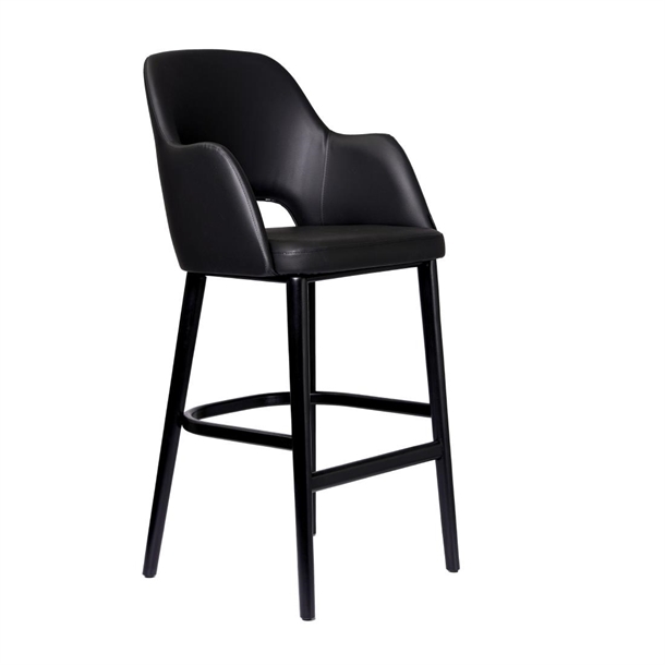 Furnlink Durafurn Sorbet Stool Black (2 Pack)