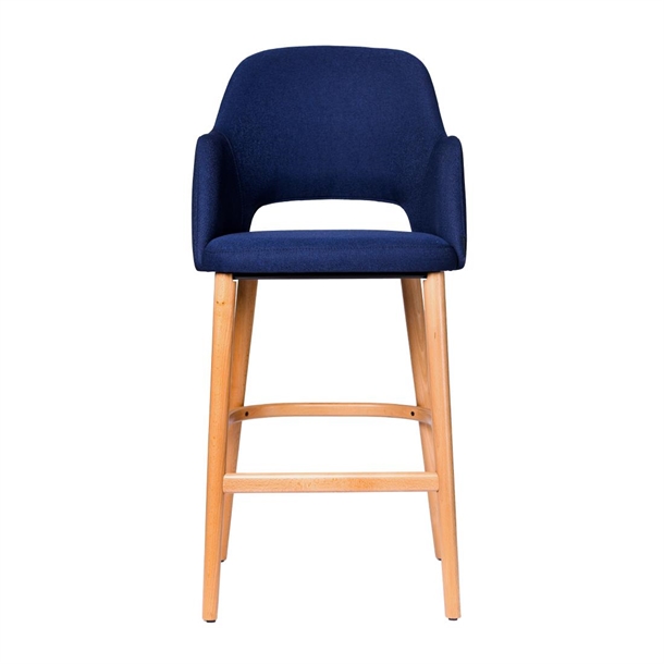 Furnlink Durafurn Sorbet Stool Navy (2 Pack)