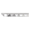 Bolero Square Flip-Top Table Stainless Steel 600mm