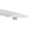 Bolero Square Flip-Top Table Stainless Steel 600mm
