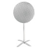 Bolero Flip Top Poseur Table Stainless Steel