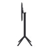 Furnlink Siesta Sky Folding BAR Table 60 Round - Black