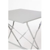 Bolero Grey Square Pavement Style Steel Table Bolero Grey Square Pavement Style Steel Table