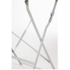 Bolero Grey Square Pavement Style Steel Table Bolero Grey Square Pavement Style Steel Table