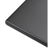 Bolero Black Square Pavement Style Steel Table Bolero Black Square Pavement Style Steel Table