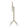 Furnlink Siesta Sky Folding BAR Table 60 Round - Taupe