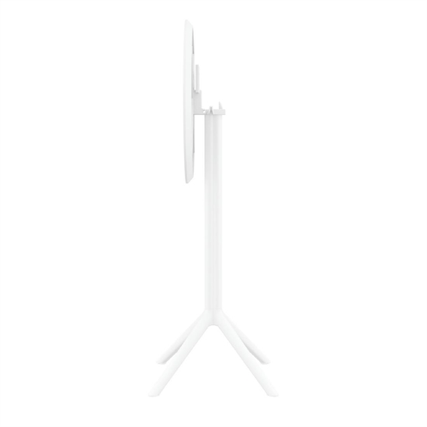 Furnlink Siesta Sky Folding BAR Table 60 Round - White Furnlink Siesta Sky Folding BAR Table 60 Round - White