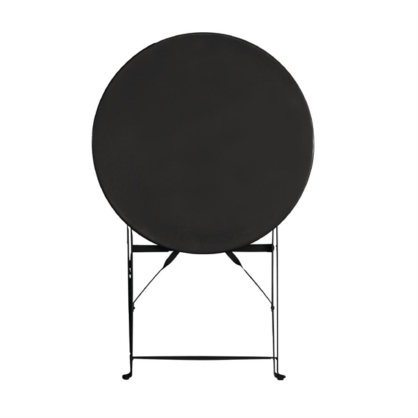 Bolero Black Pavement Style Steel Table 595mm Bolero Black Pavement Style Steel Table 595mm