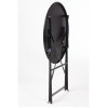 Bolero Black Pavement Style Steel Table 595mm Bolero Black Pavement Style Steel Table 595mm