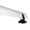 Bolero Square Bistro Table Stainless Steel 600mm
