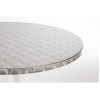 Bolero Round Bistro Table Stainless Steel 600mm