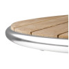 Bolero Ash Round Poseur Height Table 600mm