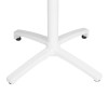 Bolero Folding PP Table 800mm - White