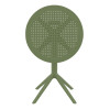 Furnlink Siesta Sky Folding Table 60 Round - Olive Green