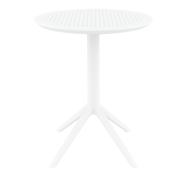 Furnlink Siesta Sky Folding Table 60 Round - White