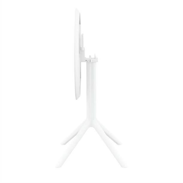 Furnlink Siesta Sky Folding Table 60 Round - White