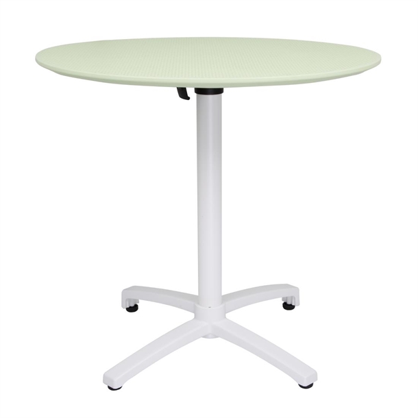 Bolero Folding PP Table 800mm - Mint Green Bolero Folding PP Table 800mm - Mint Green