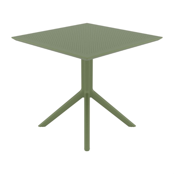 Furnlink Siesta Sky Table 80 - Olive Green Furnlink Siesta Sky Table 80 - Olive Green