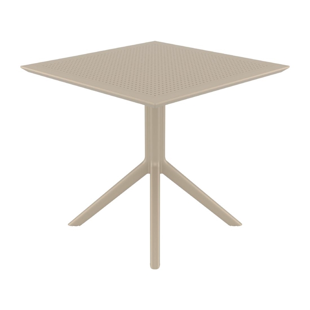 Furnlink Siesta Sky Table 80 - Taupe Furnlink Siesta Sky Table 80 - Taupe