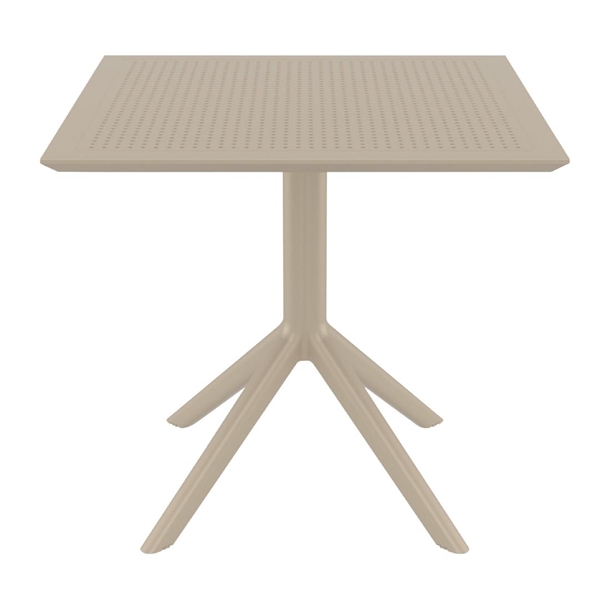 Furnlink Siesta Sky Table 80 - Taupe Furnlink Siesta Sky Table 80 - Taupe