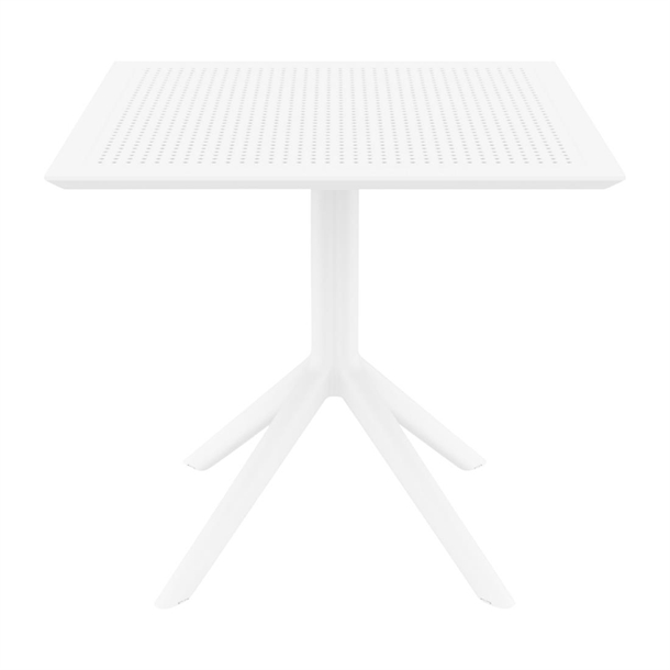 Furnlink Siesta Sky Table 80 - White Furnlink Siesta Sky Table 80 - White