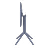 Furnlink Siesta Sky Folding Table 60 Round - Anthracite