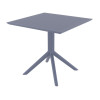 Furnlink Siesta Sky Table 80 - Anthracite Furnlink Siesta Sky Table 80 - Anthracite