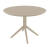Furnlink Siesta Sky Table 105 - Taupe Furnlink Siesta Sky Table 105 - Taupe