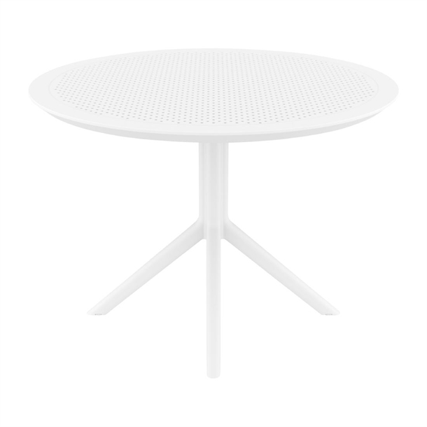 Furnlink Siesta Sky Table 105 - White Furnlink Siesta Sky Table 105 - White