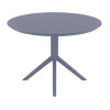 Furnlink Siesta Sky Table 105 - Dark Grey Furnlink Siesta Sky Table 105 - Dark Grey
