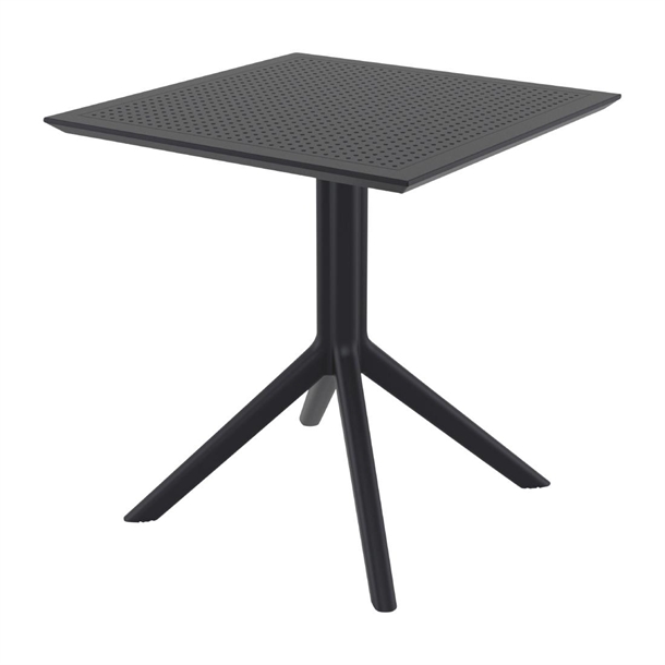 Furnlink Siesta Sky Table 70 - Black Furnlink Siesta Sky Table 70 - Black