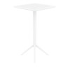 Furnlink Siesta Sky Folding BAR Table 60 Square - White Furnlink Siesta Sky Folding BAR Table 60 Square - White