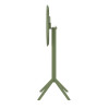 Furnlink Siesta Sky Folding BAR Table 60 Round - Olive Green