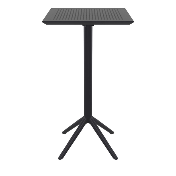 Furnlink Siesta Sky Folding BAR Table 60 Square - Black Furnlink Siesta Sky Folding BAR Table 60 Square - Black