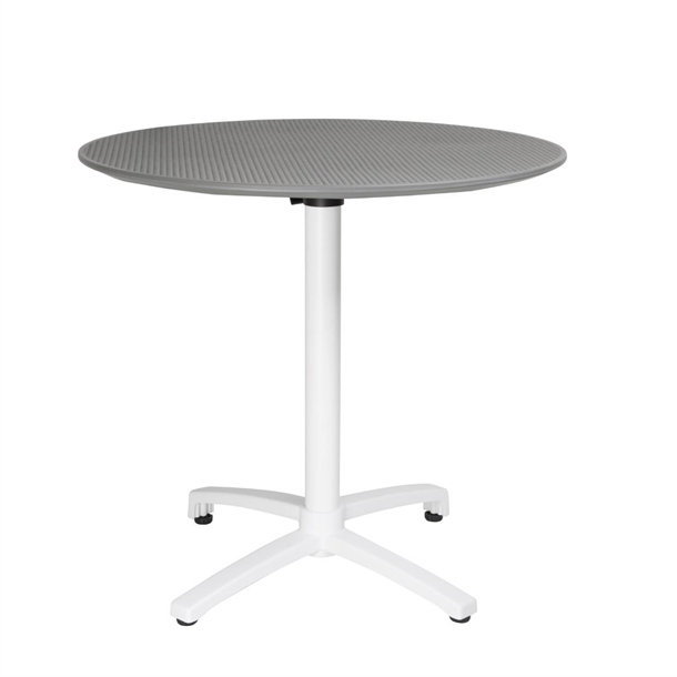 Bolero Folding PP Table 800mm - Dark Grey Bolero Folding PP Table 800mm - Dark Grey