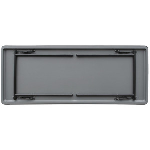 Bolero ABS Folding Banquet Rectangular Table 6ft Grey