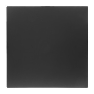 Bolero Matte Black Square Outdoor Table Top 700mm