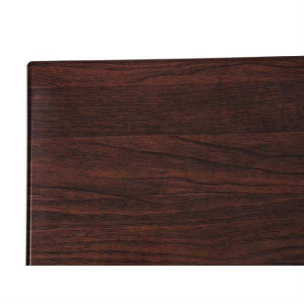 Bolero Pre-drilled Square Table Tops Dark Brown Bolero Pre-drilled Square Table Tops Dark Brown