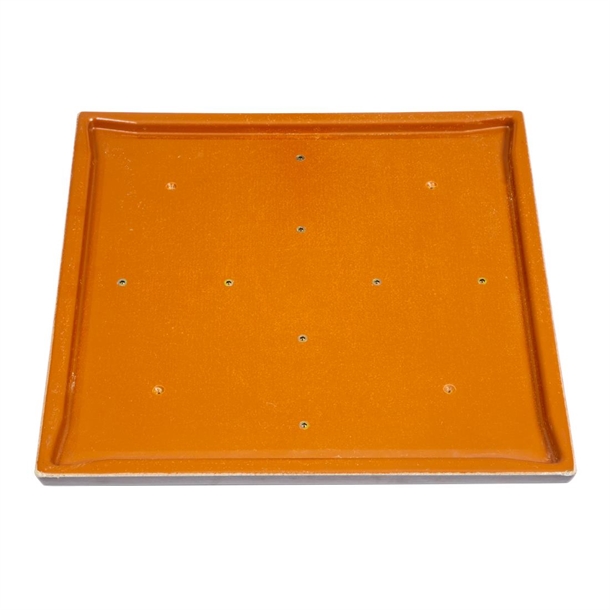 Bolero Pre-drilled Square Table Tops Dark Brown Bolero Pre-drilled Square Table Tops Dark Brown