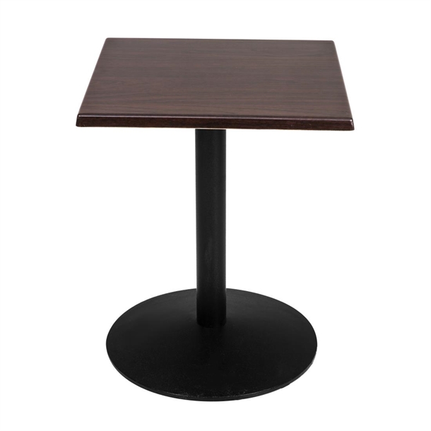 Bolero Pre-drilled Square Table Tops Dark Brown Bolero Pre-drilled Square Table Tops Dark Brown