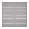 Bolero Aluminium Square Table Top Light Grey 700mm