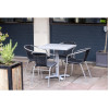 Bolero Aluminium Square Table Top Light Grey 700mm