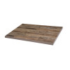 Bolero Pre-drilled Rectangular Table Top Urban Dark 1100x700mm Bolero Pre-drilled Rectangular Table Top Urban Dark 1100x700mm