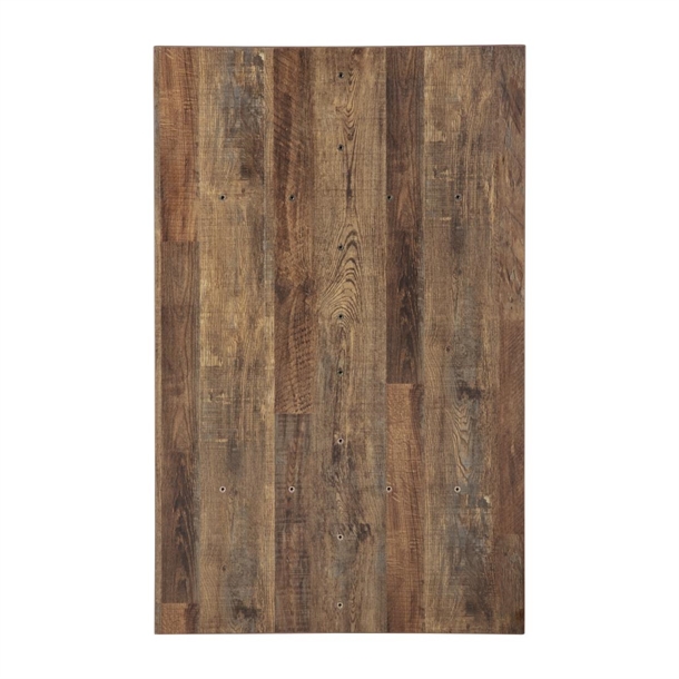 Bolero Pre-drilled Rectangular Table Top Urban Dark 1100x700mm Bolero Pre-drilled Rectangular Table Top Urban Dark 1100x700mm