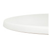 Bolero Round Table Top White 600mm