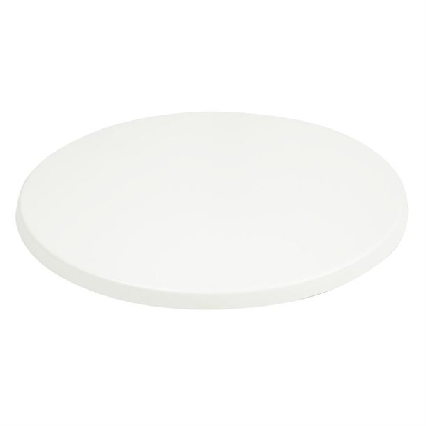 Bolero Round Table Top White 600mm