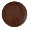 Bolero Round Table Top Dark Brown 600mm