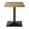 Bolero Pre-Drilled Square Table Top Urban Dark