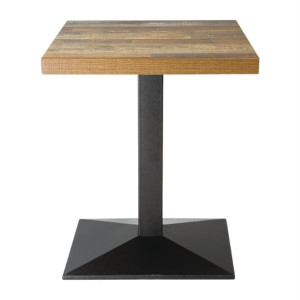 Bolero Pre-Drilled Square Table Top Urban Dark